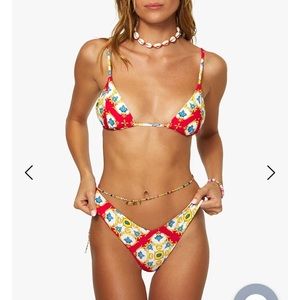 Cooper Baroque Tile Bikini top